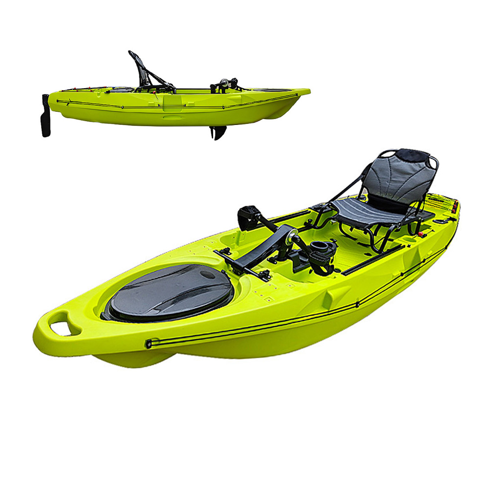 Fishing Kayak Trolling Motor - Motorized 10.5ft Single Fishing Kayak with