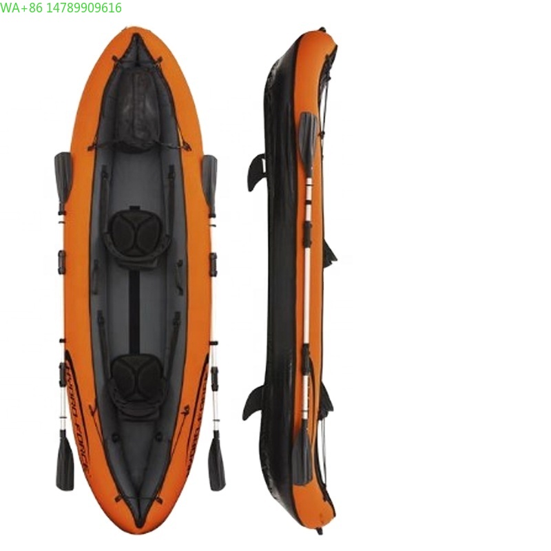Fishing Kayak Inflatable - Inflatable Boats PVC Fishing Boat Canoe
