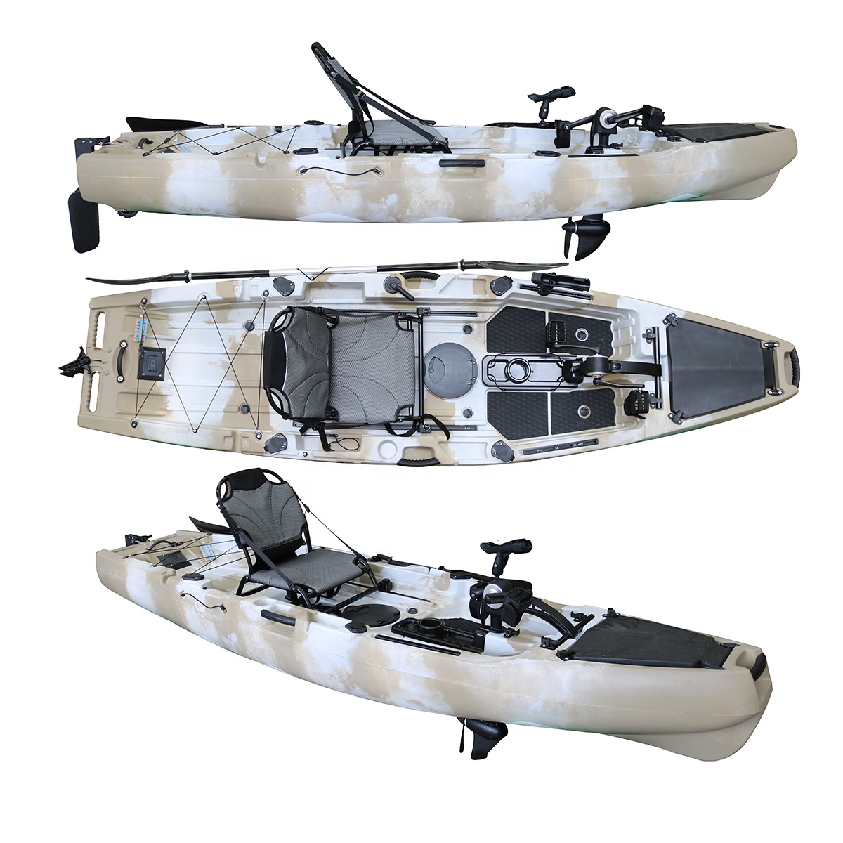 Fishing Kayak Seat - Vicking 10.5FT Fishing Pedal Kayak Single