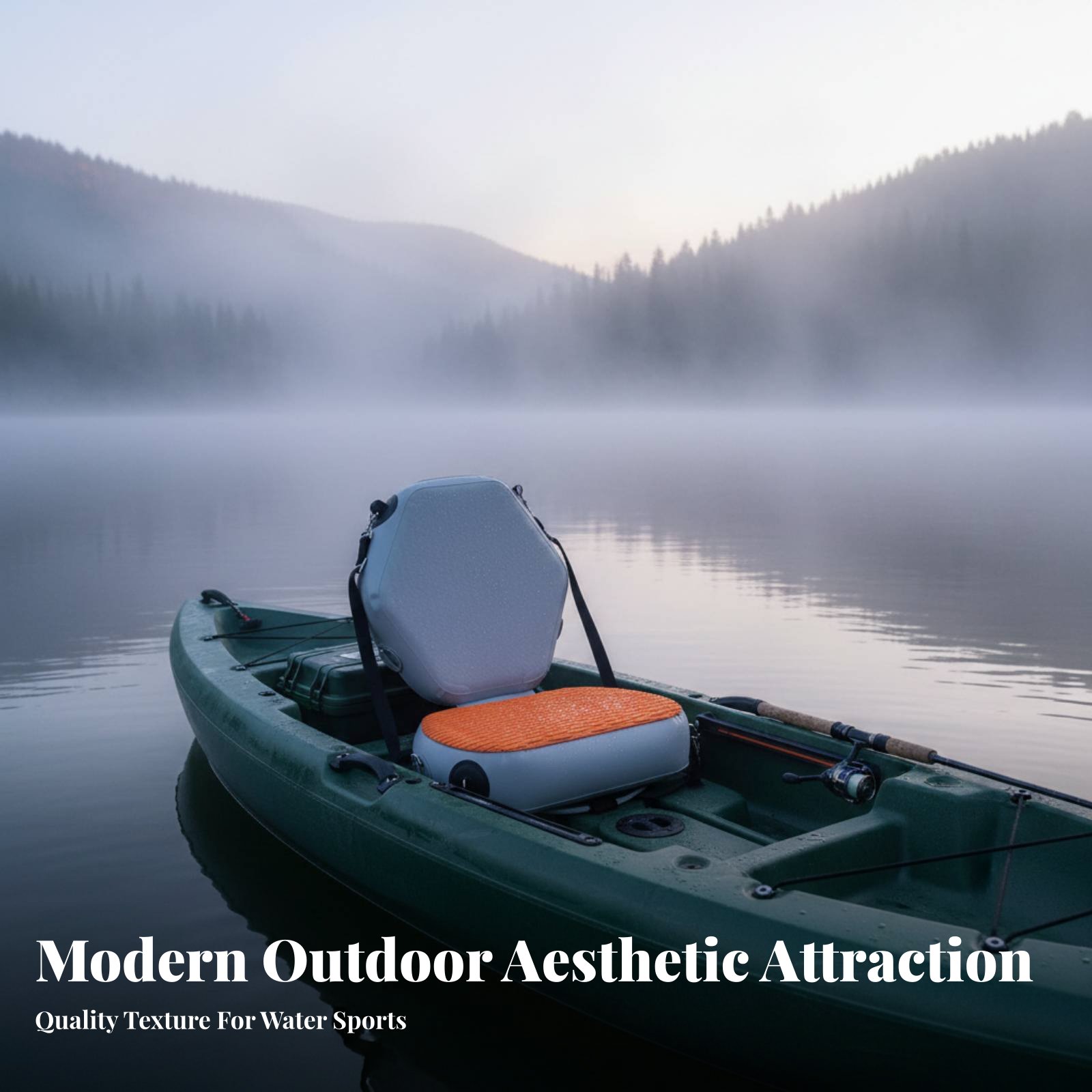 Fishing Kayak Seat - Inflatable Kayak Seat Wear-Resistant Inflatable Fishing