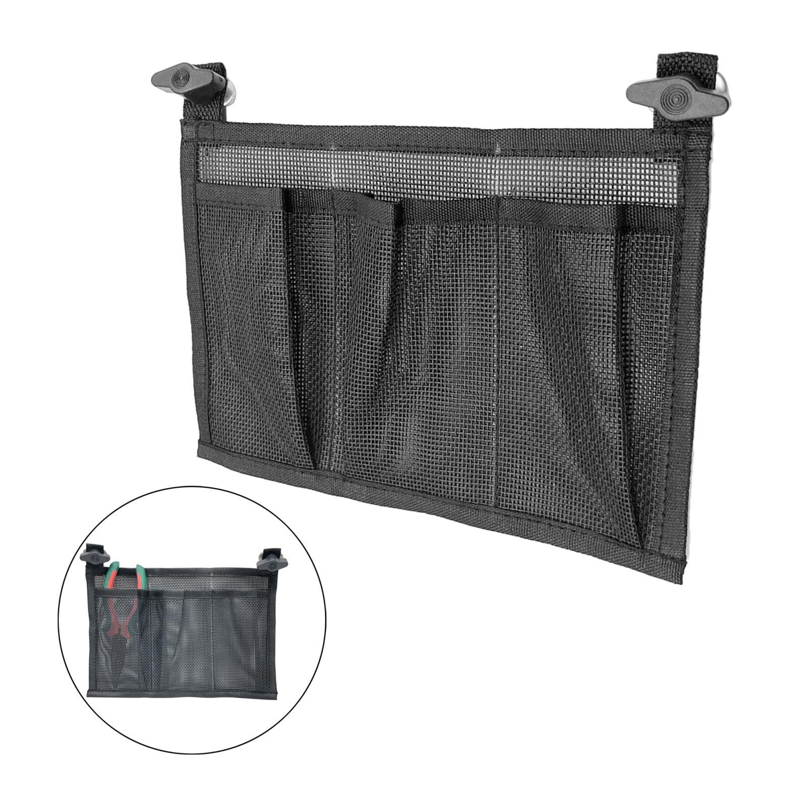 Fishing Kayak Storage Bag - 24x17cm Solid Kayak Canoe Mesh Storage