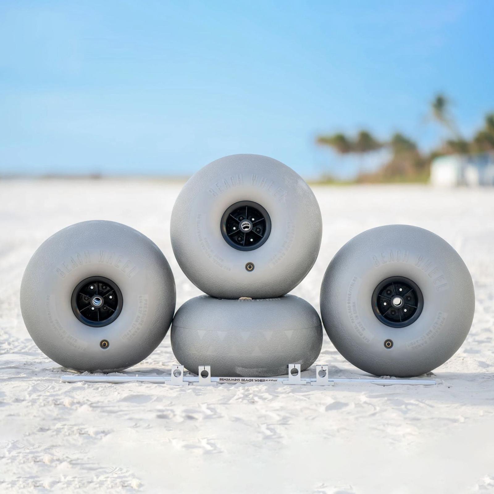 PVC Balloon Wheels for Dinghy  - огляд і ціна Fishing Kayak Cart