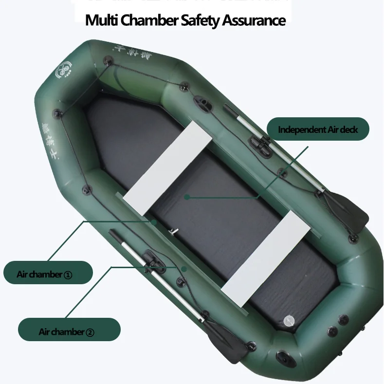 1.75~3.6m Green Fishing Kayak  - огляд і ціна Fishing Kayak Sit On Top