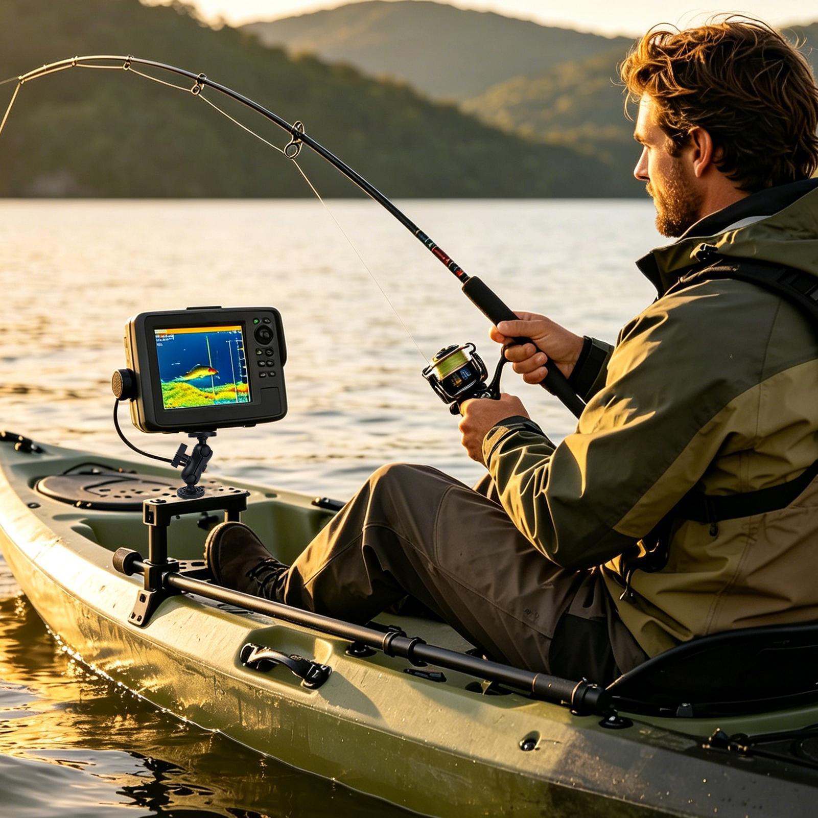 Kayak Fish Finder Mount 360 De - огляд і ціна Fishing Kayak Fish Finder Mount