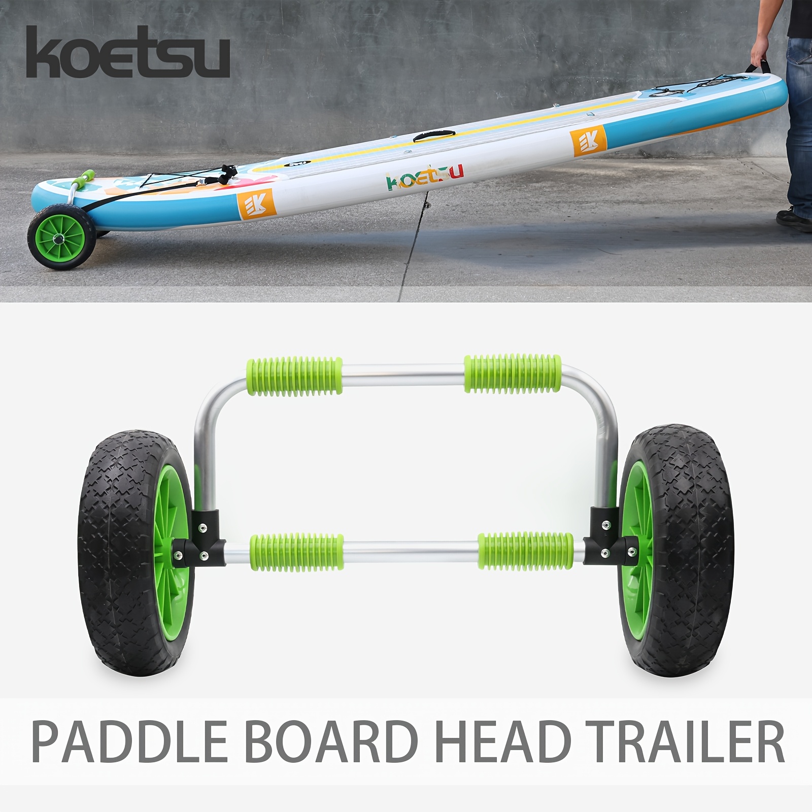 KOETSU Paddle Board Transport  - огляд і ціна Fishing Kayak Cart