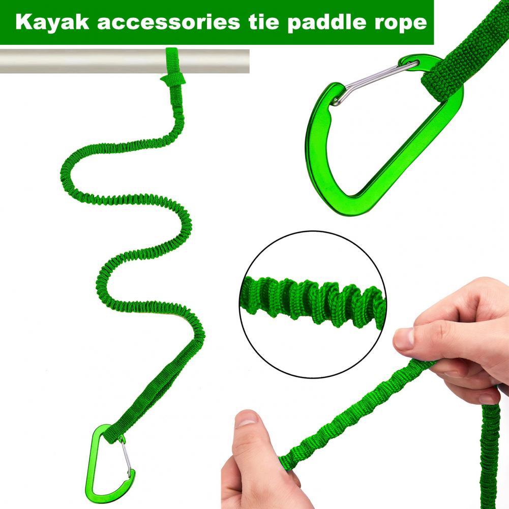 1/2/4Pcs Kayak Paddle Leash Wi - огляд і ціна Fishing Kayak Paddle Leash