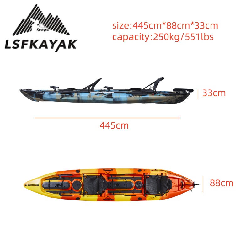 2025 Factory Wholesale 2-Perso - огляд і ціна Fishing Kayak Paddle