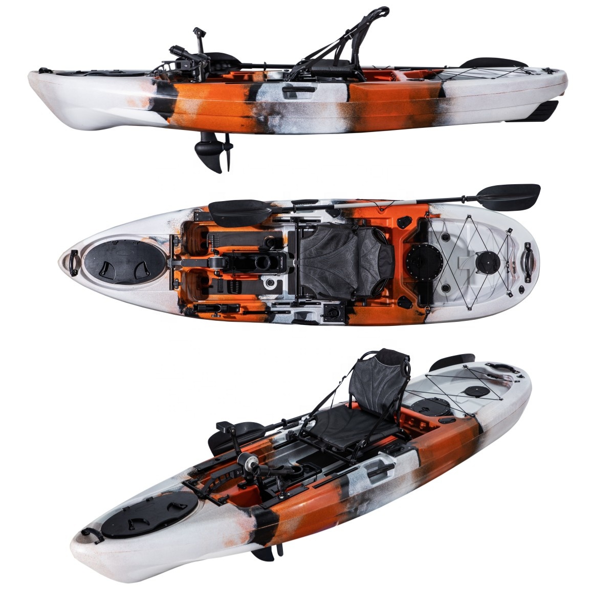 10FT Classic Pedal Fishing Kay - огляд і ціна Fishing Kayak Pedal Drive