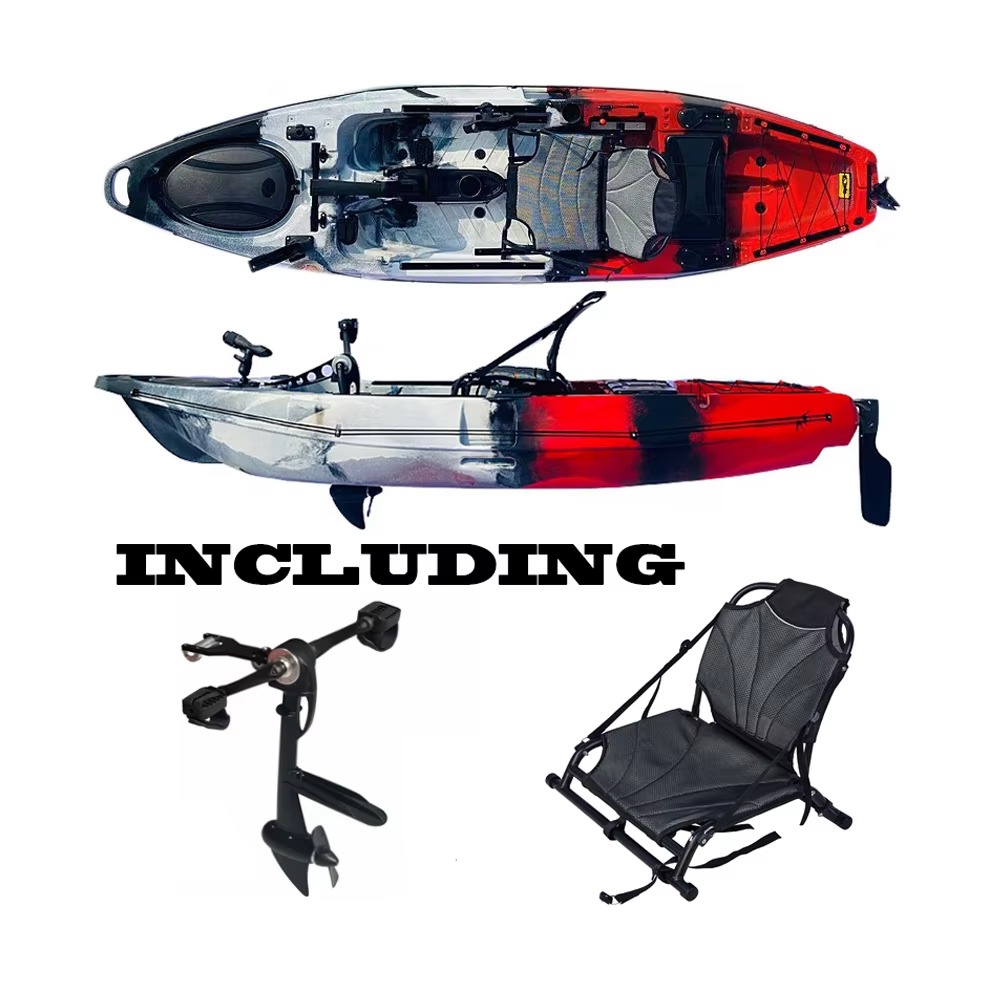 OEM Plastic Fishing Kayak for  - огляд і ціна Fishing Kayak Pedal Drive