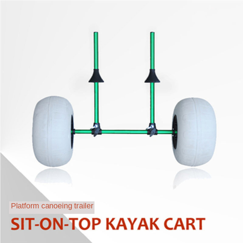 Foldable Upright Kayak Trailer - огляд і ціна Fishing Kayak Cart