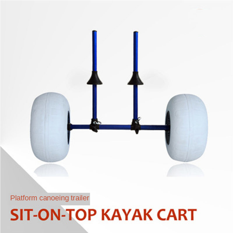 Foldable Upright Kayak Trailer - огляд і ціна Fishing Kayak Cart