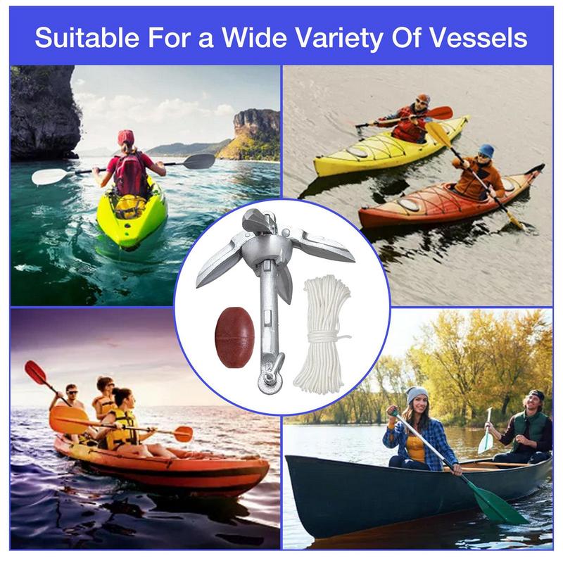Canoe Anchoring Compact Kayak  - огляд і ціна Fishing Kayak Anchor