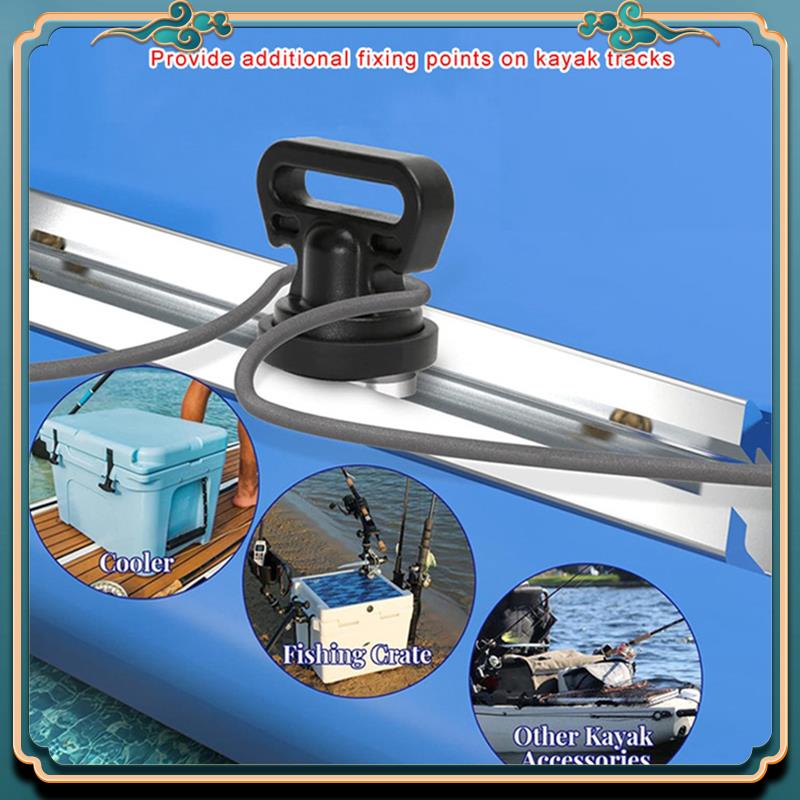 4PCS Marine Track Mount Vertic - огляд і ціна Fishing Kayak Crate