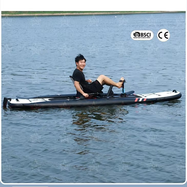 Factory Inflatable Pedal Kayak - огляд і ціна Fishing Kayak Sit On Top