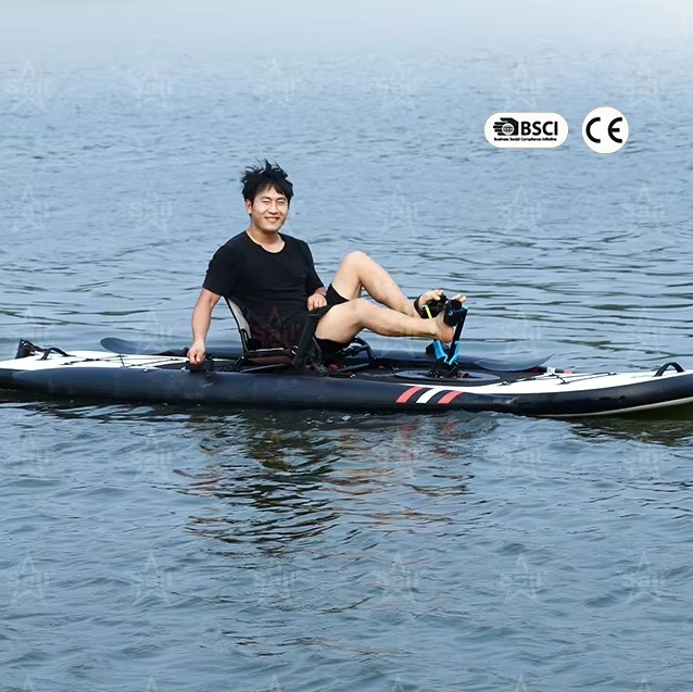 Factory Inflatable Pedal Kayak - огляд і ціна Fishing Kayak Sit On Top