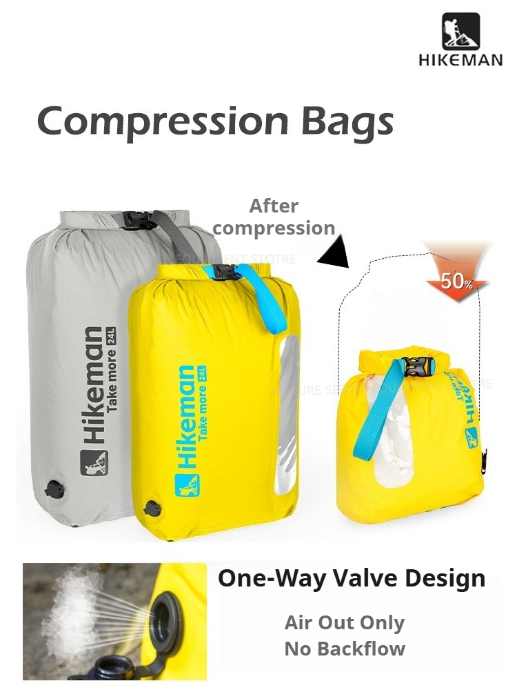HIKEMAN Vacuum Compression Bag - огляд і ціна Fishing Kayak Storage Bag