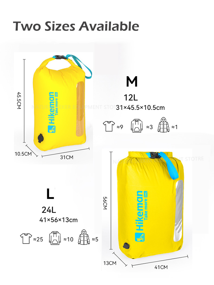 HIKEMAN Vacuum Compression Bag - огляд і ціна Fishing Kayak Storage Bag