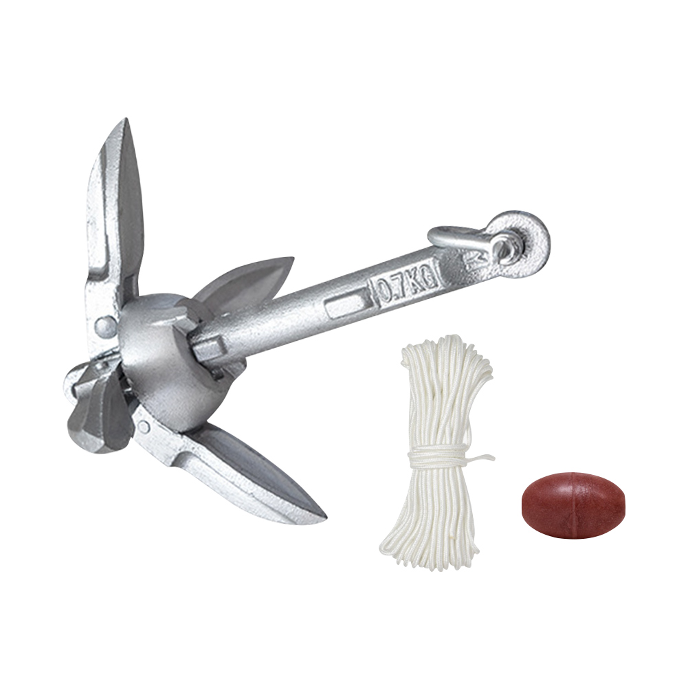 0.7/1.5KG Boat Anchor with 65f - огляд і ціна Fishing Kayak Anchor