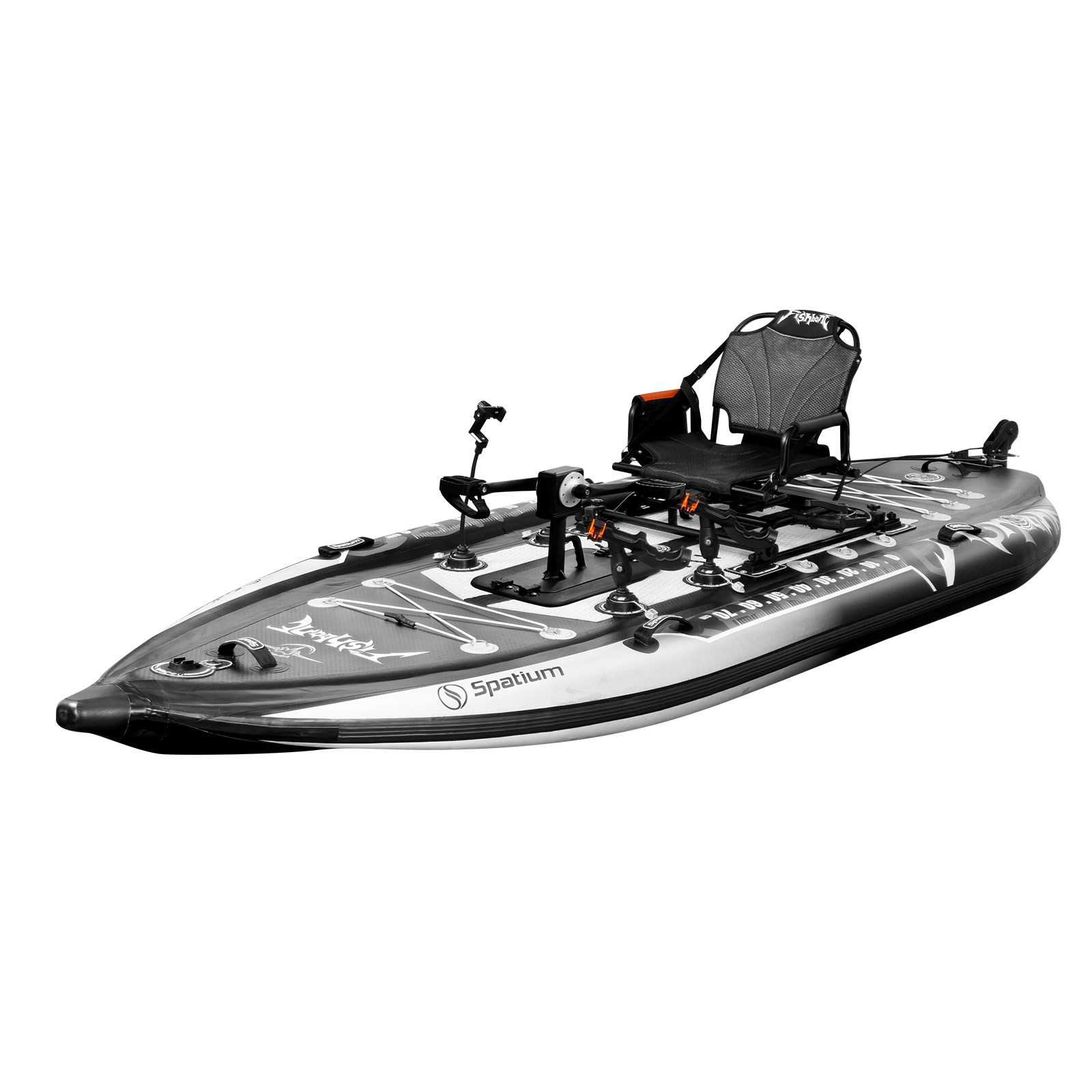 Spatium Pedal Kayak Inflatable - огляд і ціна Fishing Kayak Pedal Drive