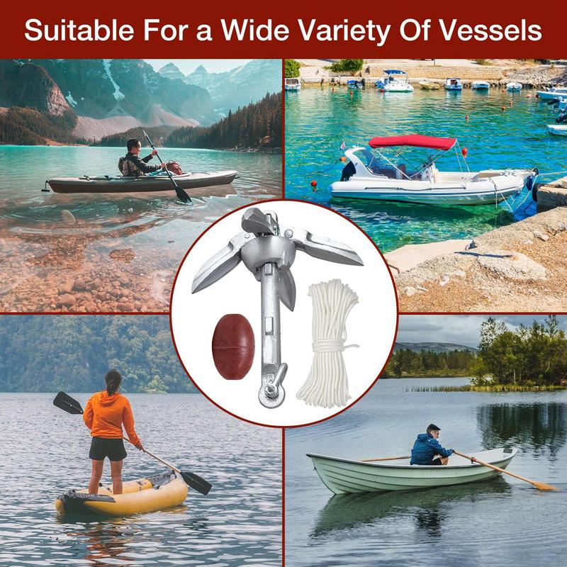 Canoe Anchoring Boat Anchoring - огляд і ціна Fishing Kayak Anchor