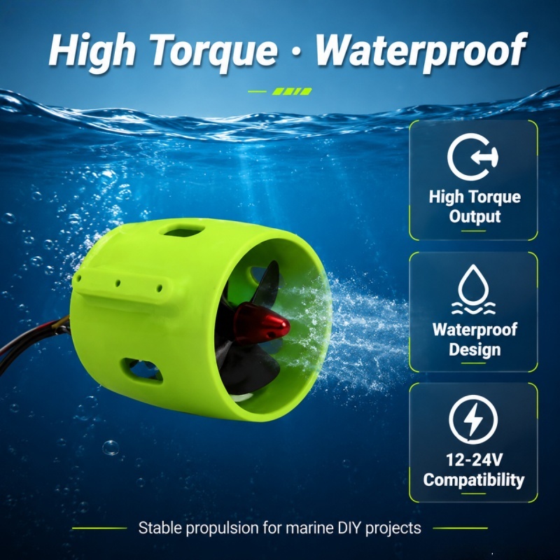 12-24V 20A Brushless Underwate - огляд і ціна Fishing Kayak Trolling Motor