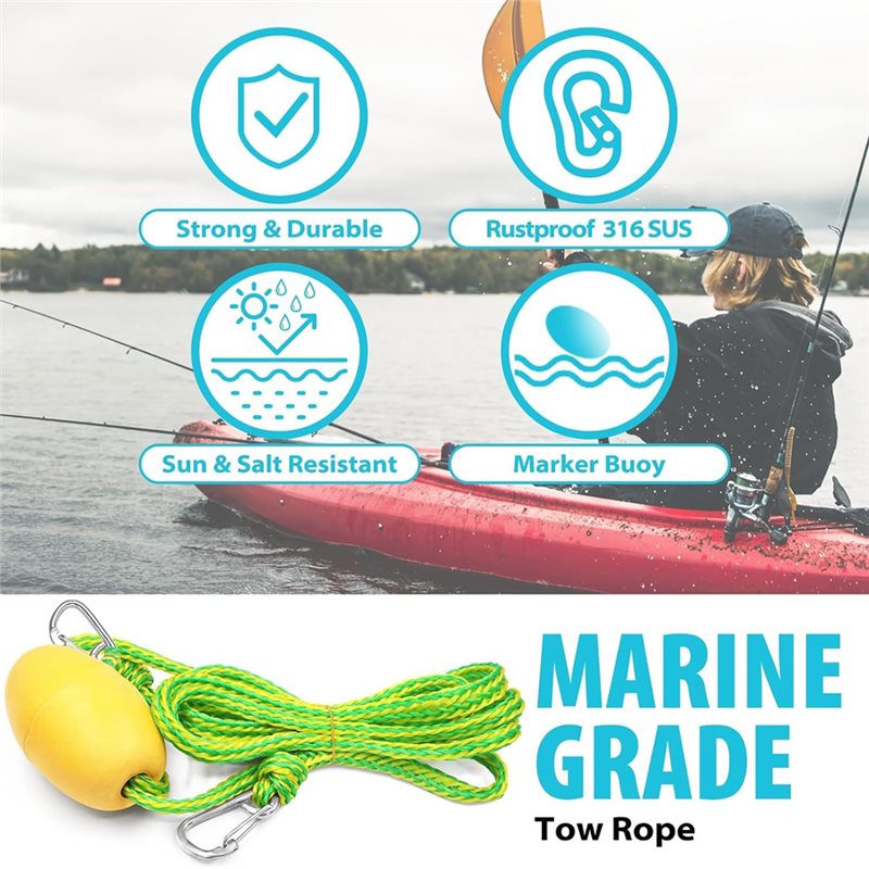X08A Drift Sock Anchor Rope 20 - огляд і ціна Fishing Kayak Anchor