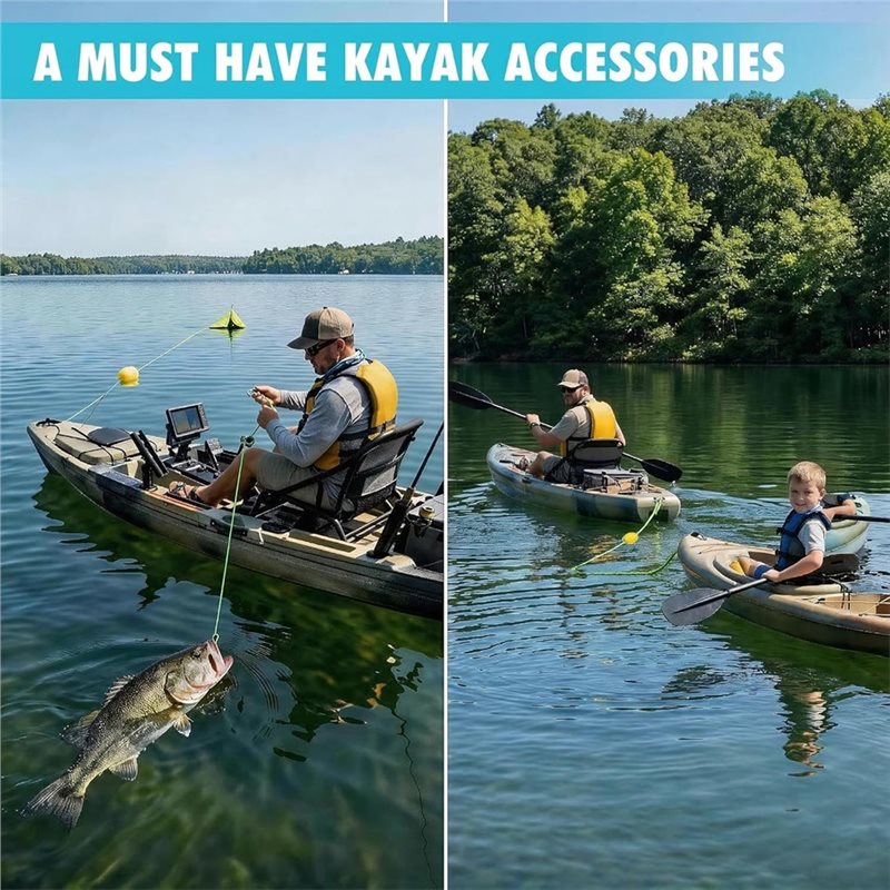 X08A Drift Sock Anchor Rope 20 - огляд і ціна Fishing Kayak Anchor