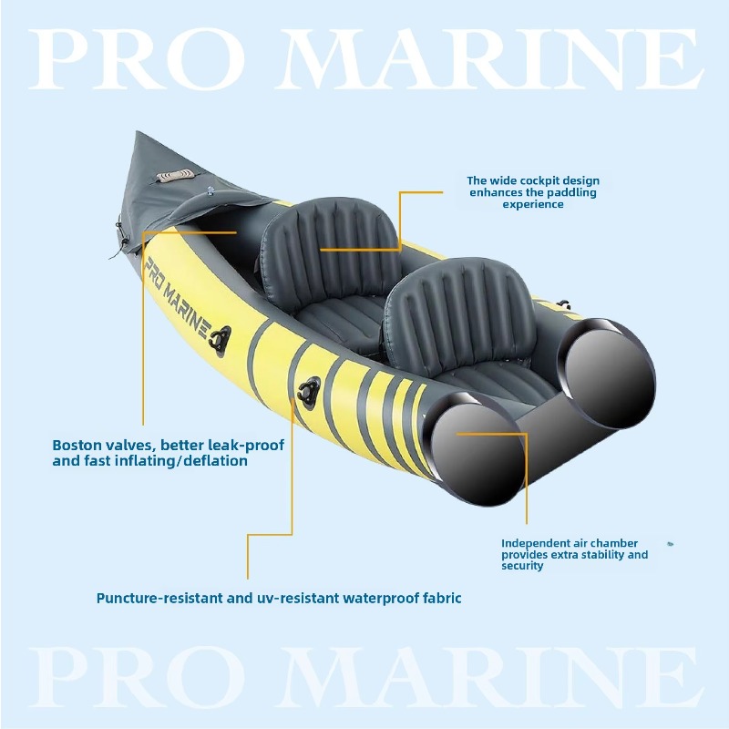 All-Purpose Inflatable Boat fo - огляд і ціна Fishing Kayak Inflatable