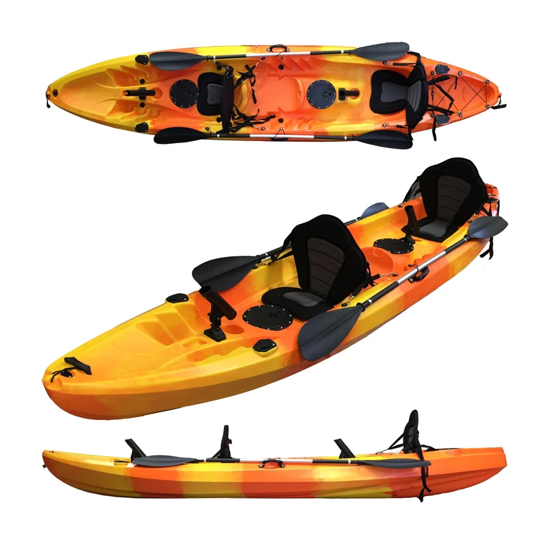 2026 Rotomolded Tandem Kayak F - огляд і ціна Fishing Kayak Sit On Top