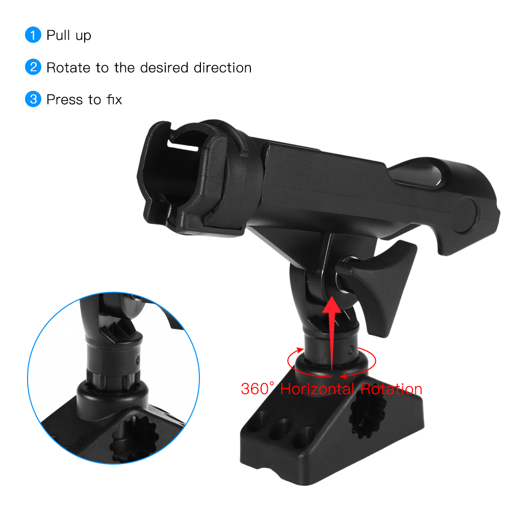 Fishing Boat Rods Holder Base  - огляд і ціна Fishing Kayak Rod Holder