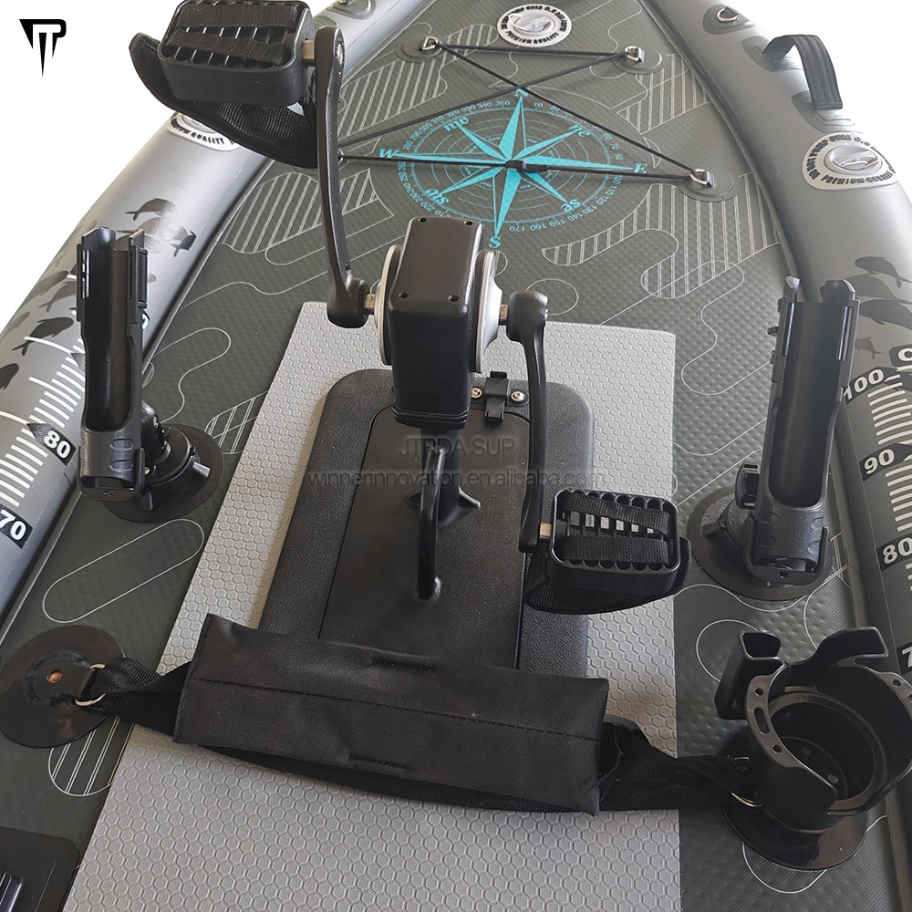JTRDA 2024 New Inflatable Kaya - огляд і ціна Fishing Kayak Pedal Drive