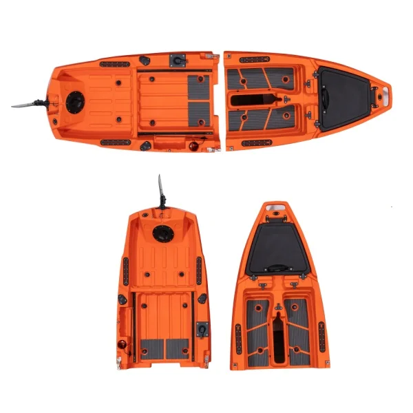 Modular Single 1 Person Plasti - огляд і ціна Fishing Kayak Pedal Drive
