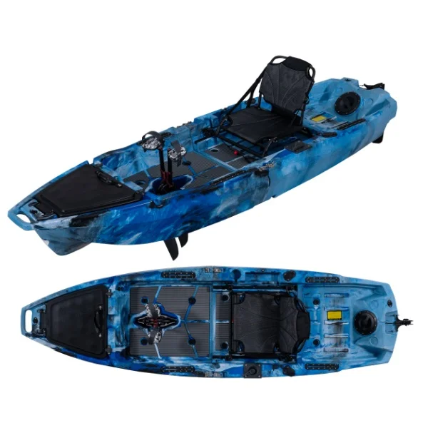 Modular Single 1 Person Plasti - огляд і ціна Fishing Kayak Pedal Drive